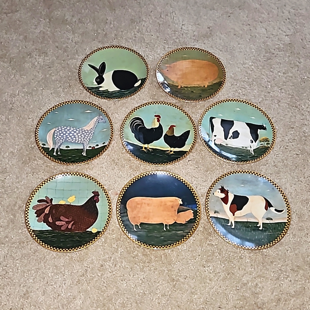 Warren Kimble plate set 8